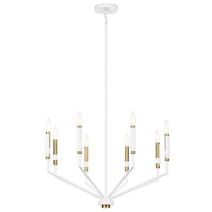 Armand - 8 Light Medium Chandelier In Contemporary Style-20.25 Inches Tall and 26.25 Inches Wide - 1149491
