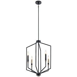 Armand - 4 Light Large Pendant In Contemporary Style-27.25 Inches Tall and 19.25 Inches Wide - 1146733