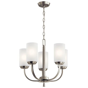 Kennewick - 5 Light Chandelier - with Traditional inspirations - 17 inches tall by 18.5 inches wide - 1145255