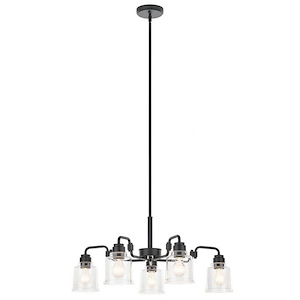 Aivian - 5 Light Medium Chandelier In Vintage Industrial Style-13.5 Inches Tall and 30 Inches Wide - 1149560