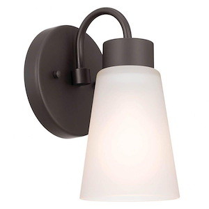 Erma - 1 Light Wall Sconce In Updated Traditional Style-8 Inches Tall - 1149945