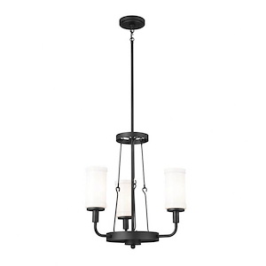 Vetivene - 3 Light Mini Chandelier In Homestead Style-21 Inches Tall and 19.75 Inches Wide