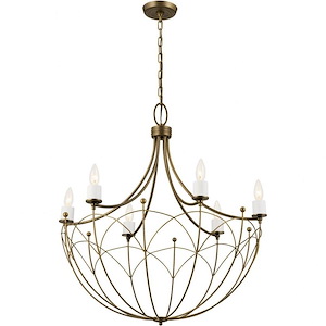 Topiary - 6 Light Medium Chandelier In Homestead Style-30.25 Inches Tall and 28.25 Inches Wide - 1149316