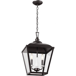 Dame - 3 Light Pendant In Homestead Style-19.5 Inches Tall and 12.5 Inches Wide - 1150492