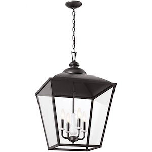 Dame - 4 Light Foyer In Homestead Style-27.75 Inches Tall and 18.5 Inches Wide - 1154462