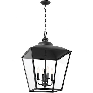 Dame - 4 Light Foyer In Homestead Style-27.75 Inches Tall and 18.5 Inches Wide - 1154462