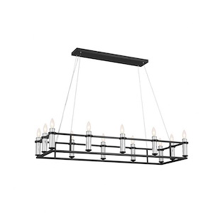 Rosalind - 12 Light Chandelier In Traditional Style-6.5 Inches Tall and 17 Inches Wide - 1284316