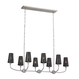 Adeena - 8 Light Chandelier In Traditional Style-18 Inches Tall and 20.75 Inches Wide - 1284179