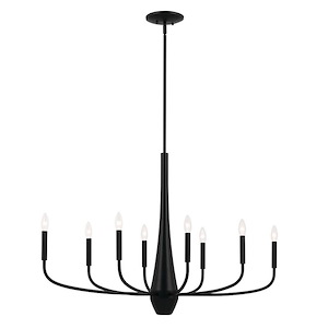 Deela - 8 Light Chandelier-27 Inches Tall and 18.5 Inches Wide - 1292606