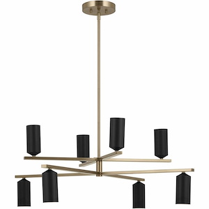 Gala - 8 Light Chandelier-14 Inches Tall and 36 Inches Wide - 1292608