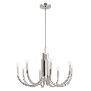 Odensa - 8 Light Chandelier-20 Inches Tall and 29.25 Inches Wide - 1292610