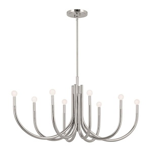 Odensa - 8 Light Chandelier-22.75 Inches Tall and 21 Inches Wide - 1292613