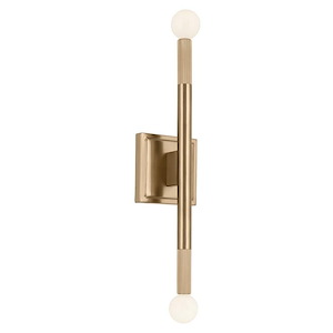 Odensa - 2 Light Wall Sconce-17 Inches Tall and 5 Inches Wide - 1292614