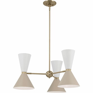 Phix - 6 Light Chandelier-13.5 Inches Tall and 30.75 Inches Wide - 1292619
