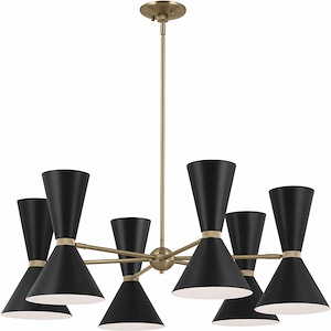Phix - 12 Light Chandelier-13.5 Inches Tall and 38.75 Inches Wide - 1292620