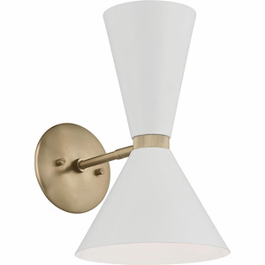 Phix - 2 Light Wall Sconce-13.5 Inches Tall and 8.75 Inches Wide