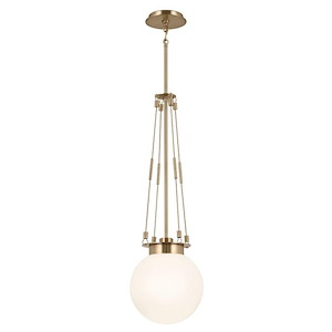 Albers - 1 Light Pendant-33.25 Inches Tall and 10.5 Inches Wide - 1292628