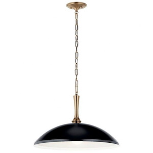 Delarosa - 1 Light Pendant In Traditional Style-12.25 Inches Tall and 20.25 Inches Wide - 1328671