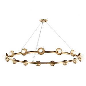 Palta - 15 Light Chandelier In Modern Style-4.25 Inches Tall and 50 Inches Wide - 1328674