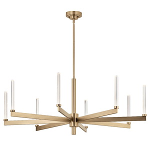 Sycara - 319.2W 8 LED Chandelier-20 Inches Tall and 48.5 Inches Wide - 1335383