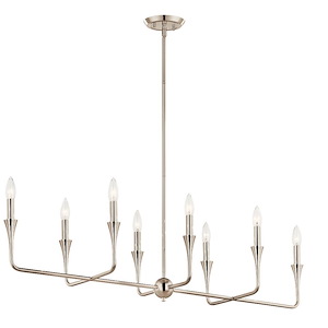 Alvaro - 8 Light Chandelier-24.25 Inches Tall and 11.5 Inches Wide - 1335373