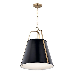 Etcher - 2 Light Pendant-22.5 Inches Tall and 18 Inches Wide - 1335391