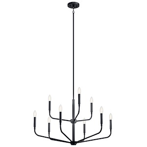 Madden - 9 Light Chandelier-25.5 Inches Tall and 32 Inches Wide - 1335358