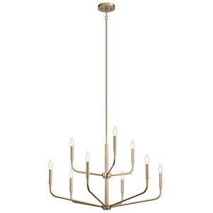 Madden - 9 Light Chandelier-25.5 Inches Tall and 32 Inches Wide - 1335358