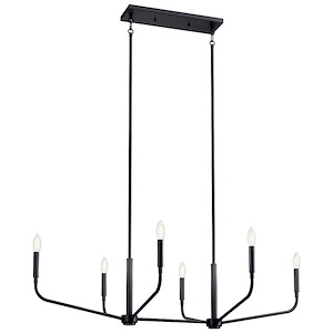 Madden - 6 Light Chandelier-17.5 Inches Tall and 17.75 Inches Wide - 1335368