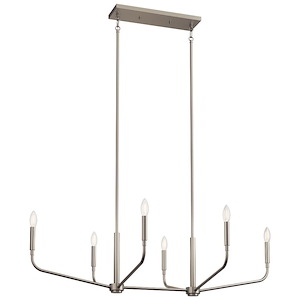 Madden - 6 Light Chandelier-17.5 Inches Tall and 17.75 Inches Wide - 1335368