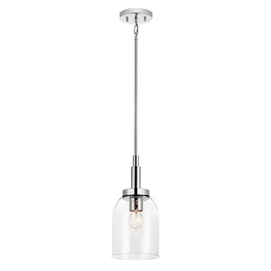 Madden - 1 Light Mini Pendant-15 Inches Tall and 7 Inches Wide - 1335359