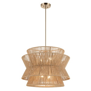 Ophira - 4 Light Pendant-20.75 Inch Tall and 28 Inch Wide - 1371134