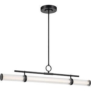 Riven - 48W 1 LED Linear Chandelier-9.5 Inch Tall and 8 Inch Wide - 1371218