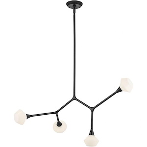 Cassius - 5W 4 LED Large Chandelier-19.75 Inch Tall and 5.25 Inch Wide - 1371224