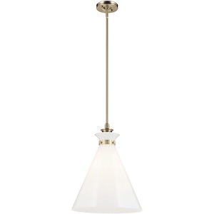 Laria - 1 Light Medium Pendant-19.75 Inch Tall and 16 Inch Wide - 1371158