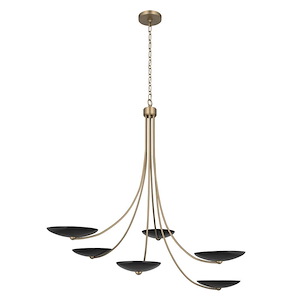 Palmela - 6 Light Chandelier-39.5 Inch Tall - 1420950