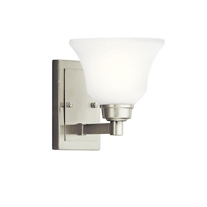 Langford - 1 Light Wall Sconce - with Transitional inspirations - 7.75 inches tall by 7.25 inches wide