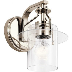Everett - 1 Light Wall Sconce In Vintage Industrial Style-9.25 Inches Tall and 6.5 Inches Wide - 1150117