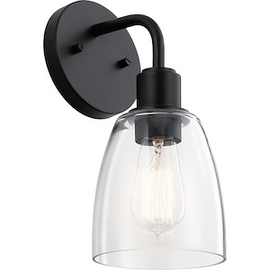 Meller - 1 Light Wall Sconce In Vintage Industrial Style-11.25 Inches Tall and 5.5 Inches Wide - 1153057