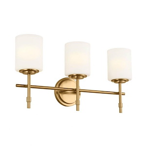 Ali - 3 Light Bath Bracket In Traditional Style-11.5 Inches Tall and 23.25 Inches Wide - 1284337