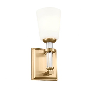 Rosalind - 1 Light Wall Sconce In Traditional Style-12.5 Inches Tall and 5 Inches Wide