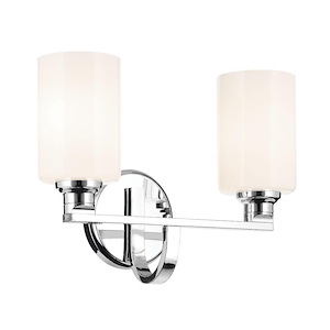 Gioe - 2 Light Bath Vanity-10.5 Inch Tall and 14.25 Inch Wide - 1363817