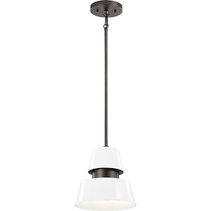 Lozano - 1 light Outdoor Hanging Lantern - with Coastal inspirations - 9.5 inches tall by 9 inches wide - 970352