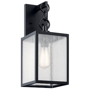 Lahden - 1 Light Medium Outdoor Wall Lantern-17 Inches Tall and 7 Inches Wide