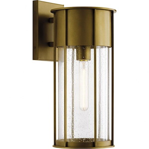 Camillo - 1 Light Outdoor Large Wall Mount In Transitional Style-18 Inches Tall and 8 Inches Wide - 1151352