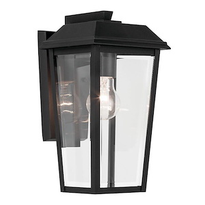 Mathus - 1 Light Small Outdoor Wall Mount In Traditional Style-13 Inches Tall and 7.25 Inches Wide - 1314677