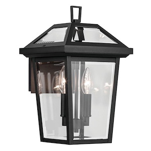 Regence - 2 Light Small Outdoor Wall Mount In Traditional Style-14 Inches Tall and 8.5 Inches Wide - 1314684