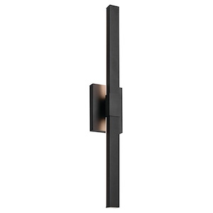 Nocar - 38W 1 LED Large Outdoor Wall Mount In Minimalist Style-30 Inches Tall and 5 Inches Wide - 1314702