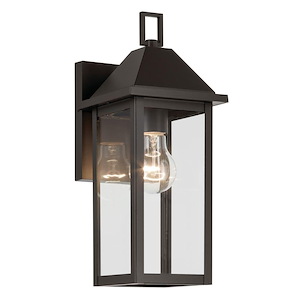 Prin - 1 Light Small Outdoor Wall Mount-14 Inch Tall and 5.75 Inch Wide - 1374942