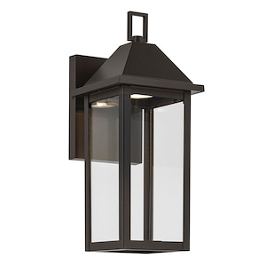 Prin - 1 Light Small Outdoor DarkSky Wall Mount-14 Inch Tall and 5.75 Inch Wide - 1374943
